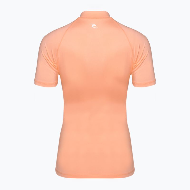 Koszulka do pływania damska Rip Curl Classic Surf Upf Rashguard SS bright peach 2