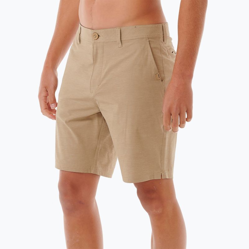 Spodenki męskie Rip Curl Boardwalk Phase Nineteen khaki 4