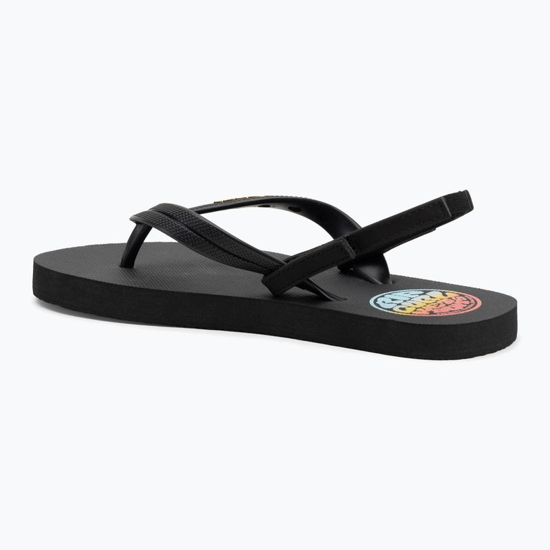 Japonki dziecięce Rip Curl Wetty Fade Bloom washed black 3