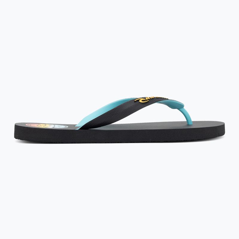 Japonki męskie Rip Curl Wetty Fade Bloom washed black 2