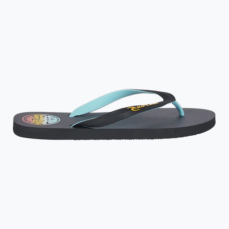 Japonki męskie Rip Curl Wetty Fade Bloom washed black