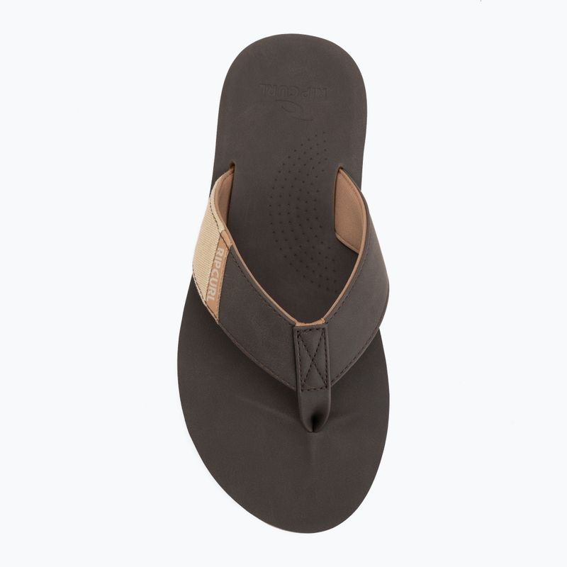 Japonki męskie Rip Curl Oxford Bloom brown 5