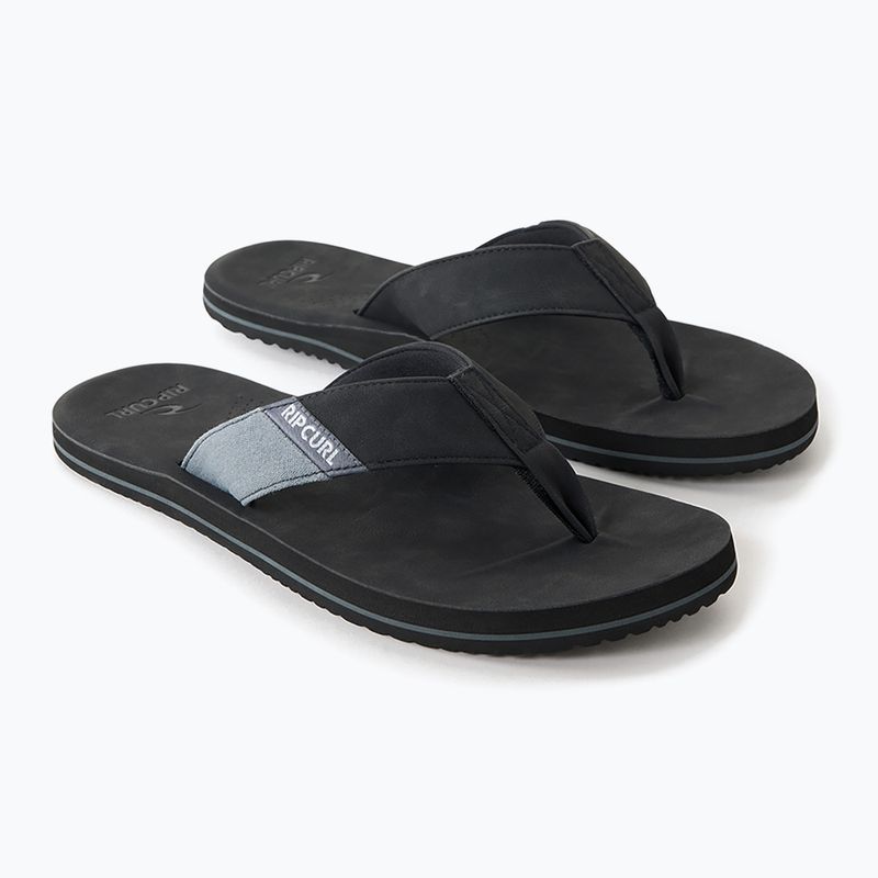 Japonki męskie Rip Curl Oxford Bloom black/grey 2