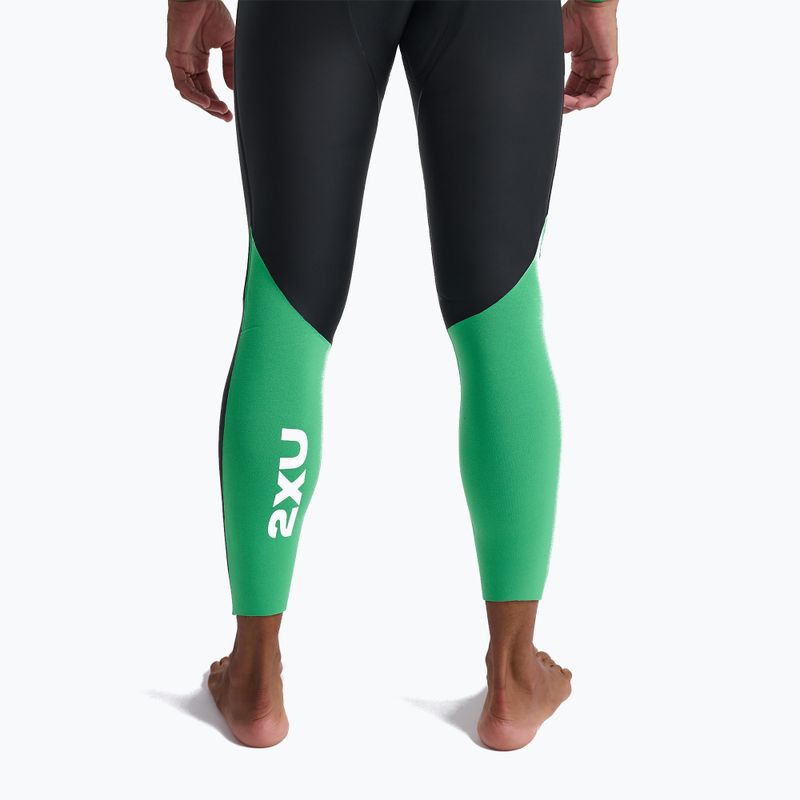 Pianka triathlonowa męska 2XU Propel Openwater 4 mm black/bright green 8