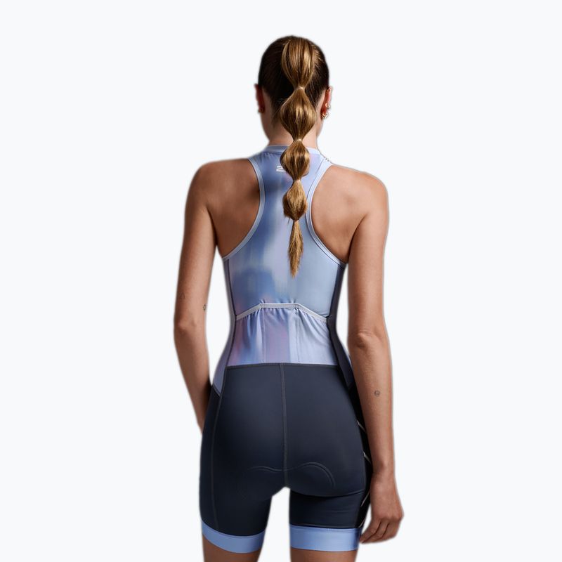 Kombinezon triathlonowy damski 2XU Core hydrangea/india ink 6
