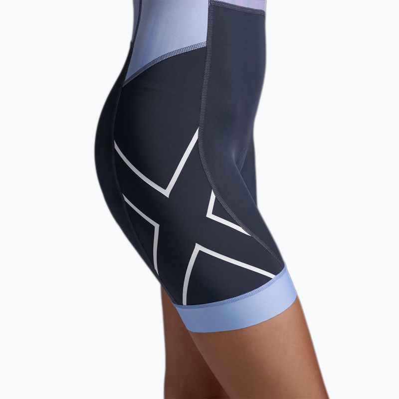 Kombinezon triathlonowy damski 2XU Core hydrangea/india ink 8