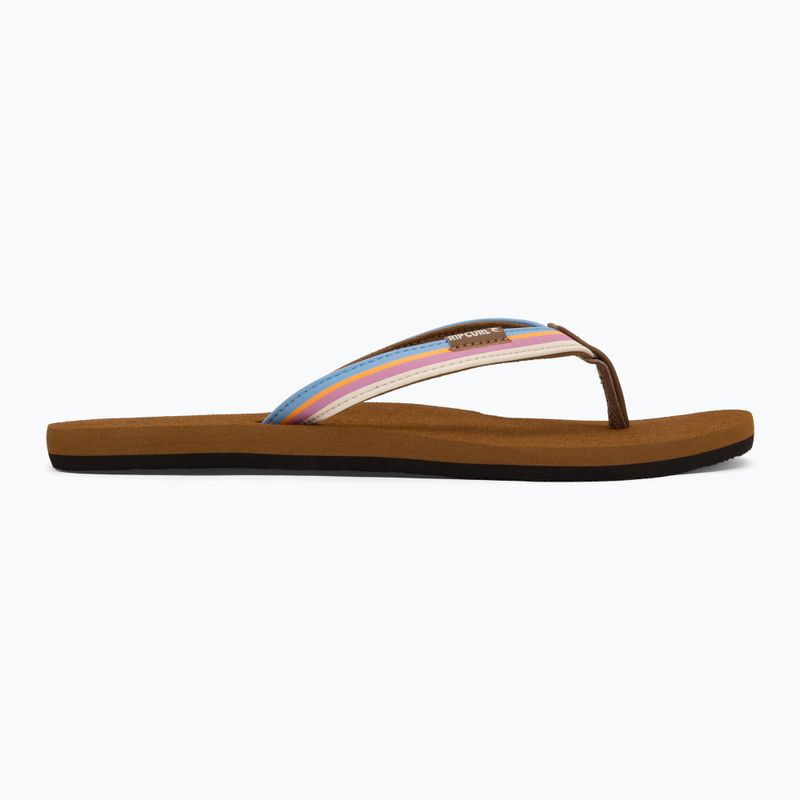 Japonki damskie Rip Curl Freedom Bloom Open Toe blue 2