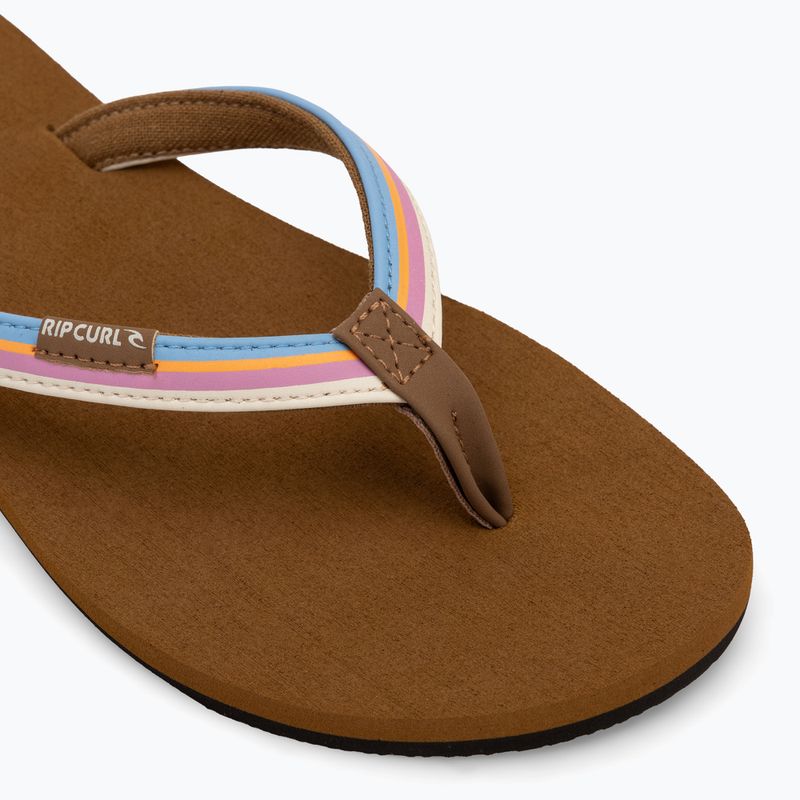 Japonki damskie Rip Curl Freedom Bloom Open Toe blue 7