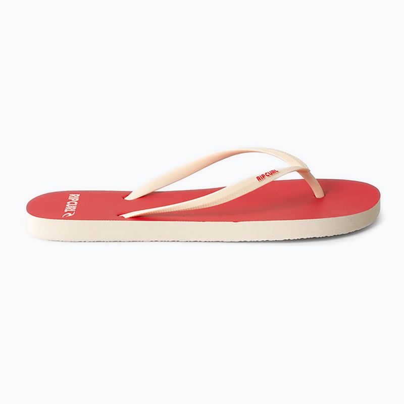 Japonki damskie Rip Curl Bondi Bloom hibiscus red 8