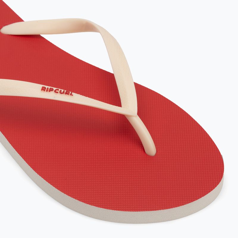 Japonki damskie Rip Curl Bondi Bloom hibiscus red 7