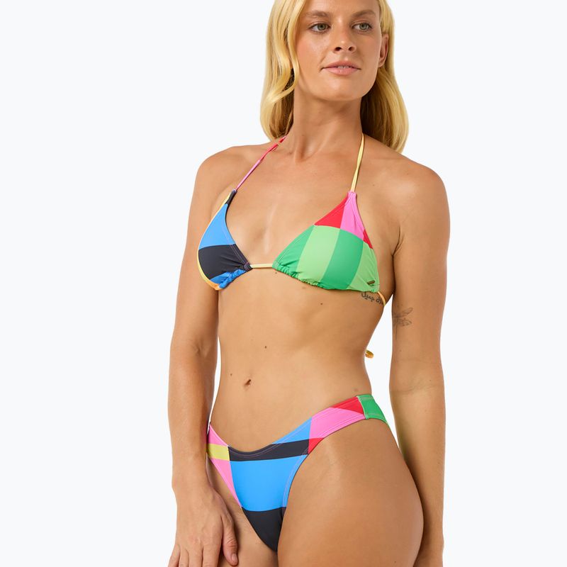 Góra od stroju kąpielowego Rip Curl Las Dalias Sliding Tri multicolor