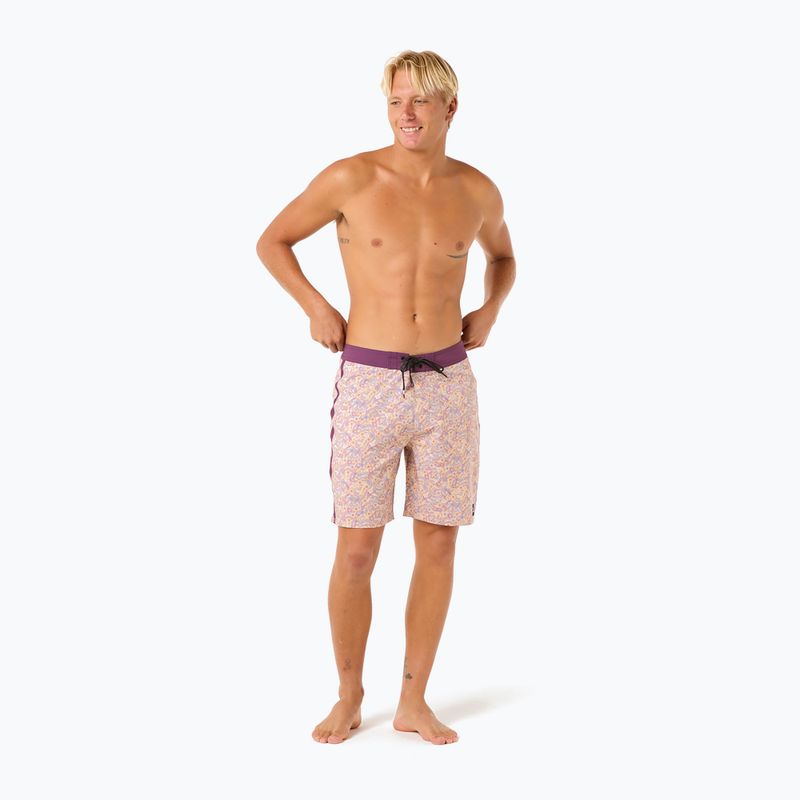 Szorty kąpielowe męskie Rip Curl Mirage Floral Reef smokey grape 2