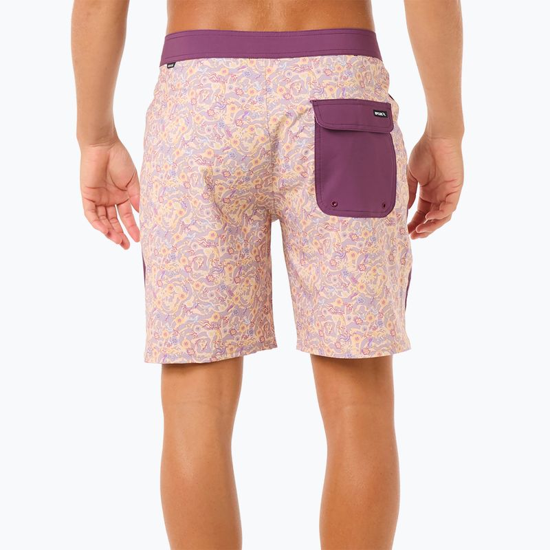 Szorty kąpielowe męskie Rip Curl Mirage Floral Reef smokey grape 3