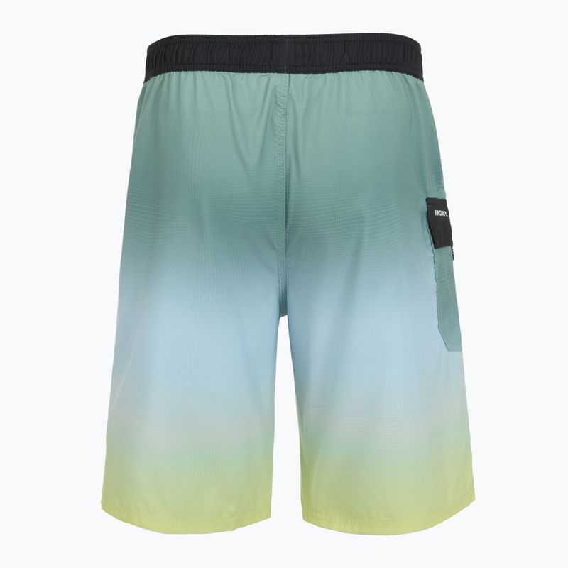Szorty kąpielowe męskie Rip Curl Shock Easy Fit Boardshort blue lagoon 2