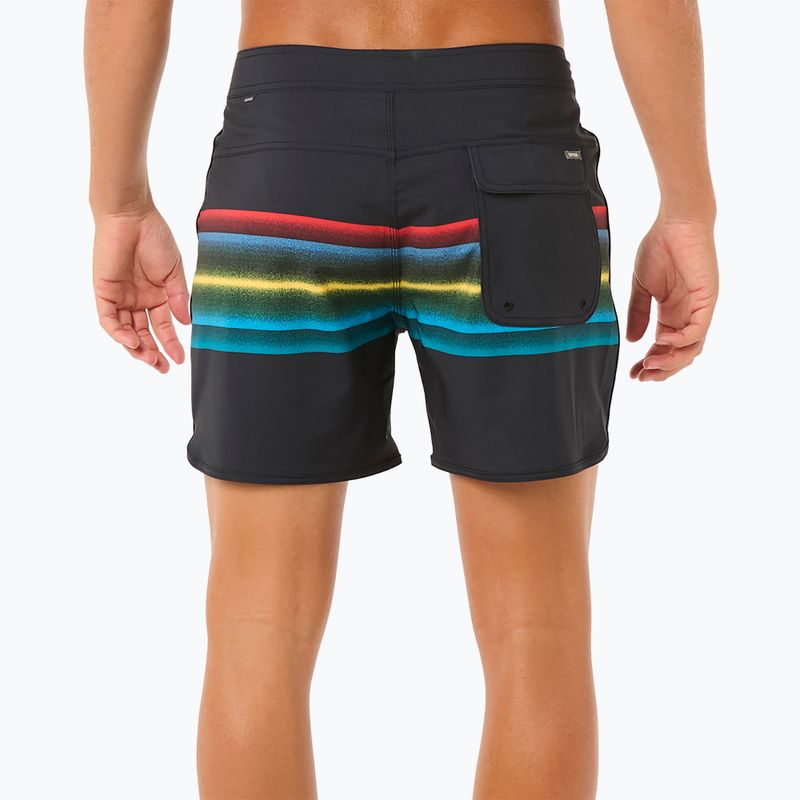Szorty kąpielowe męskie Rip Curl Mirage Retro Mumma black 3