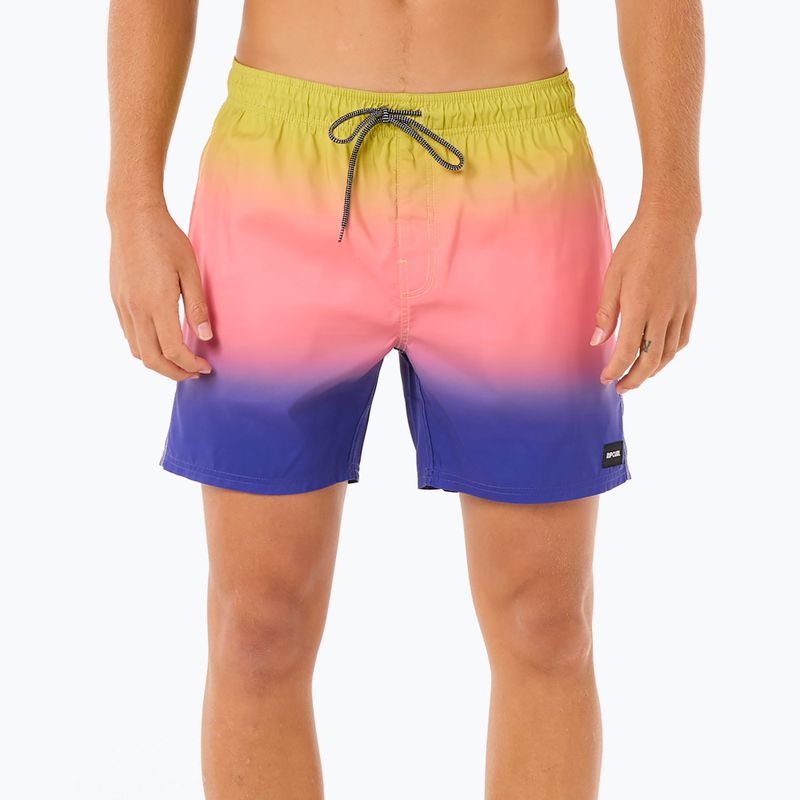 Szorty kąpielowe męskie Rip Curl Laze Fade Volley wild berry