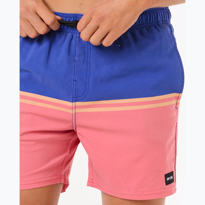 Szorty kąpielowe męskie Rip Curl Combine Volley wild berry 7