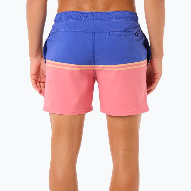 Szorty kąpielowe męskie Rip Curl Combine Volley wild berry 3