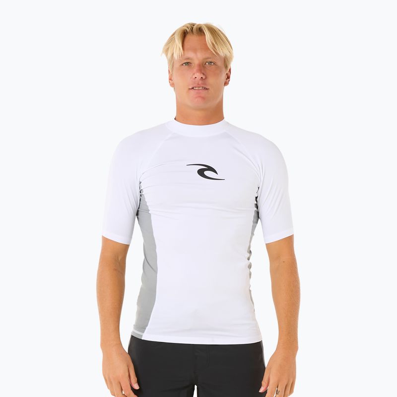 Koszulka do pływania męska Rip Curl Waves UPF Performance white