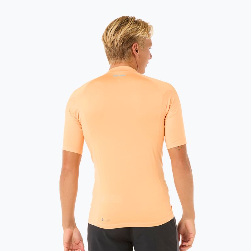 Koszulka do pływania męska Rip Curl Waves UPF Performance mandarin zest 3