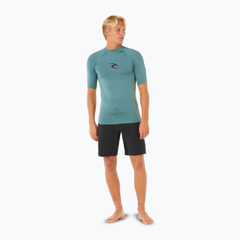 Koszulka do pływania męska Rip Curl Waves UPF Performance bluestone 2