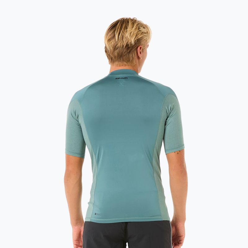 Koszulka do pływania męska Rip Curl Waves UPF Performance bluestone 3