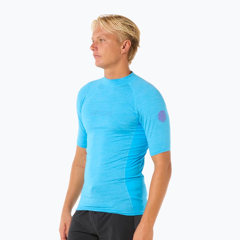 Koszulka do pływania męska Rip Curl Dawn Patrol UPF Performance blue paint 4