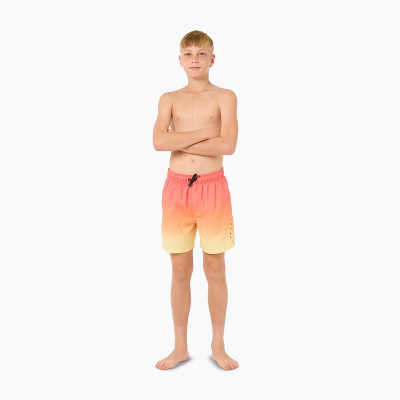 Szorty kąpielowe dziecięce Rip Curl Fade Volley watermelon 2