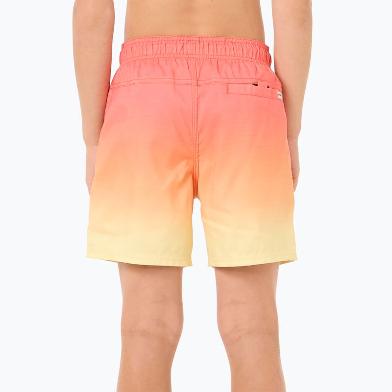 Szorty kąpielowe dziecięce Rip Curl Fade Volley watermelon 3