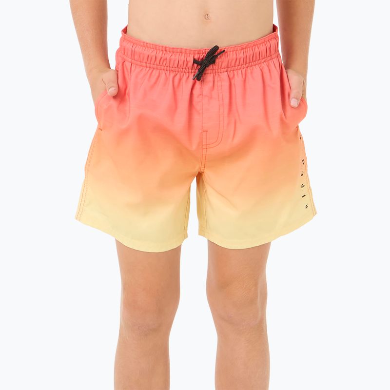 Szorty kąpielowe dziecięce Rip Curl Fade Volley watermelon 4