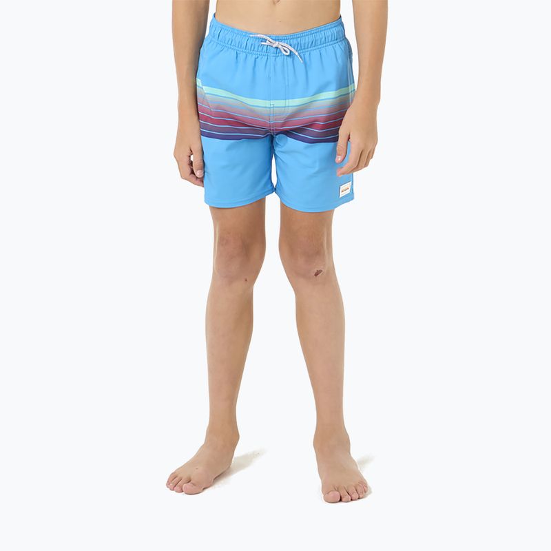 Szorty kąpielowe dziecięce Rip Curl Surf Revival Volley blue paint