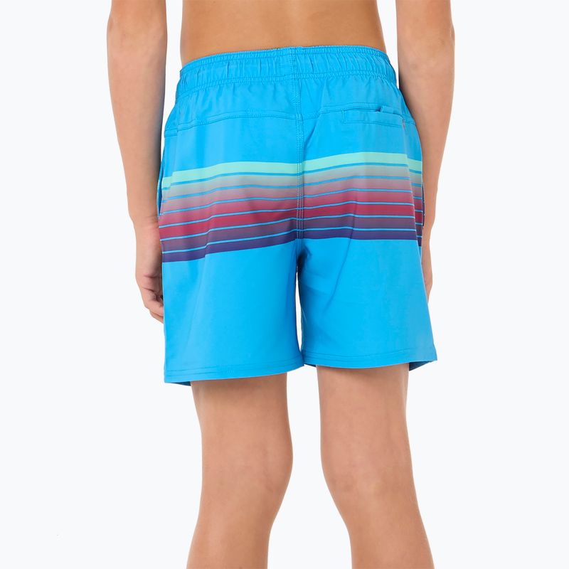 Szorty kąpielowe dziecięce Rip Curl Surf Revival Volley blue paint 3