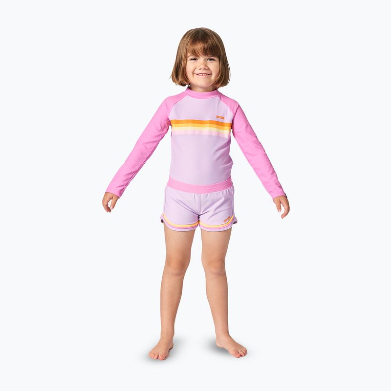 Longsleeve do pływania dziecięcy Rip Curl Rainbow Tide Rash Vest bright pink 2