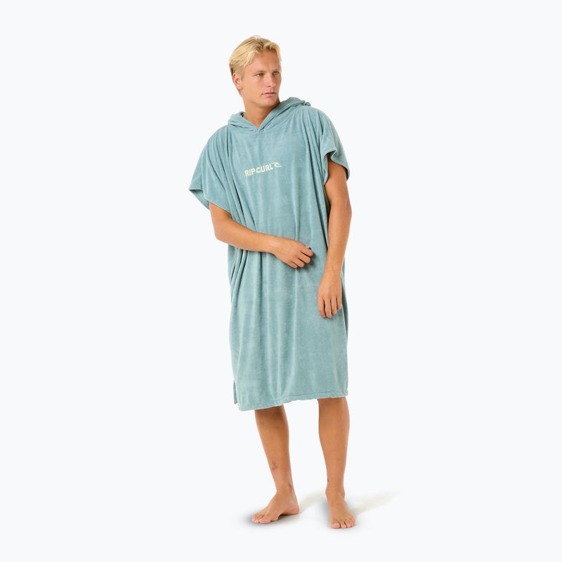 Ponczo męskie Rip Curl Brand Hooded blue lagoon 3