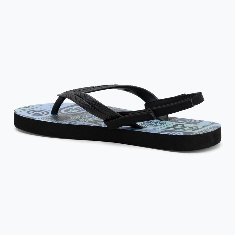 Japonki dziecięce Rip Curl Grom Energy Bloom black/blue 3