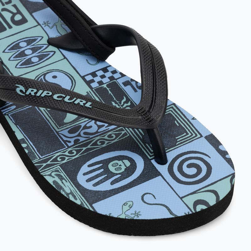 Japonki dziecięce Rip Curl Grom Energy Bloom black/blue 7
