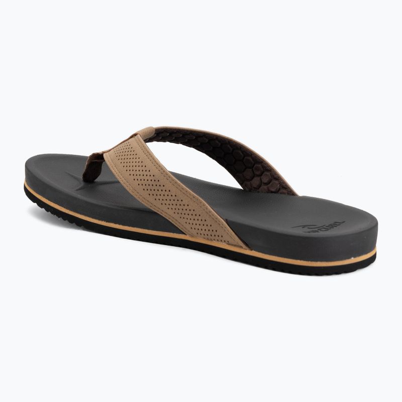 Japonki męskie Rip Curl Chiba Bloom Open Toe brown/black 3
