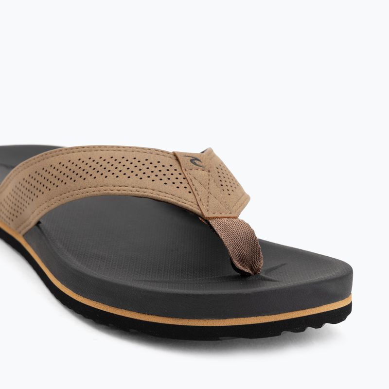 Japonki męskie Rip Curl Chiba Bloom Open Toe brown/black 7