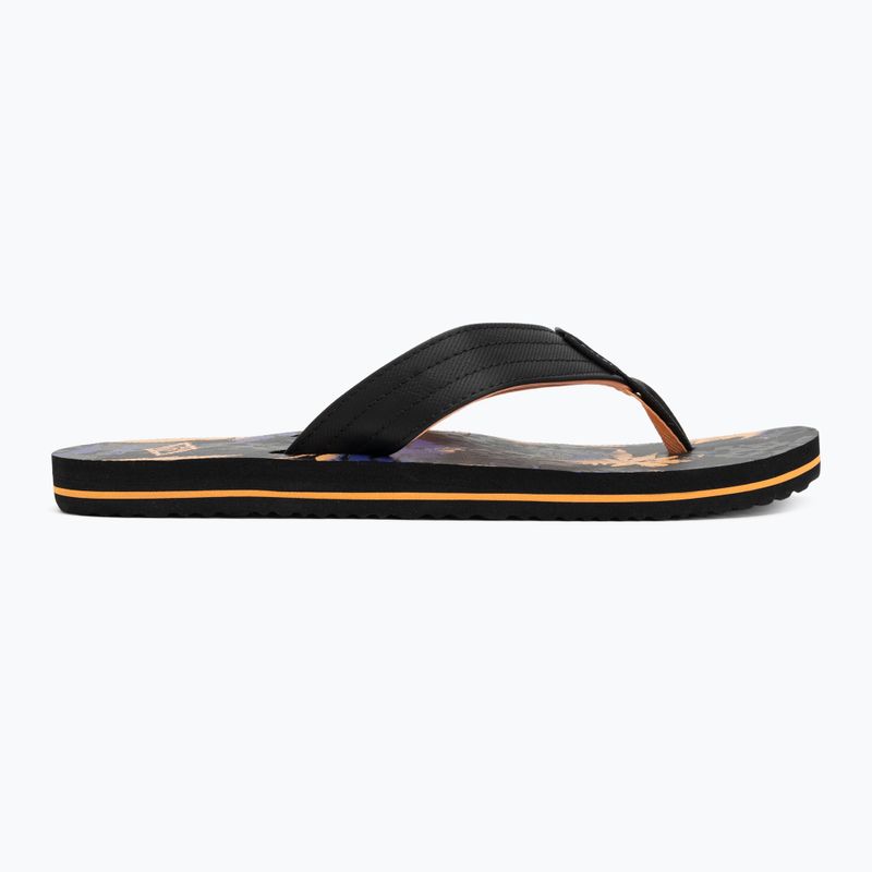 Japonki męskie Rip Curl Ripper Bloom black/orange 2