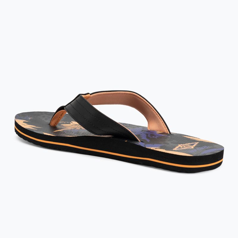 Japonki męskie Rip Curl Ripper Bloom black/orange 3