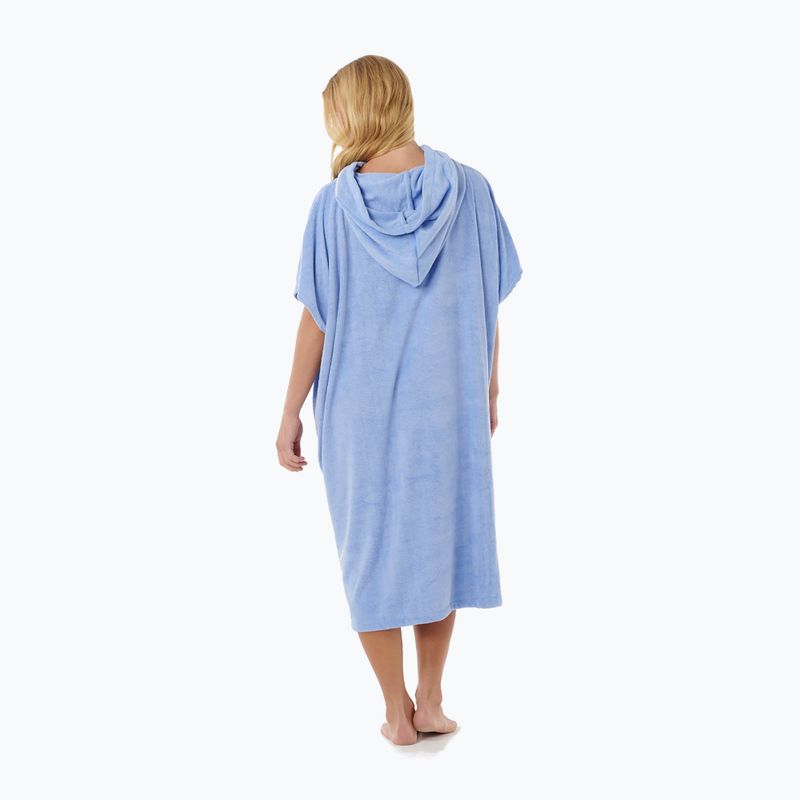 Ponczo damskie Rip Curl Classic Surf Hooded blue 2