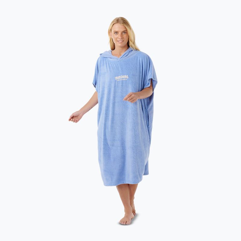 Ponczo damskie Rip Curl Classic Surf Hooded blue 3