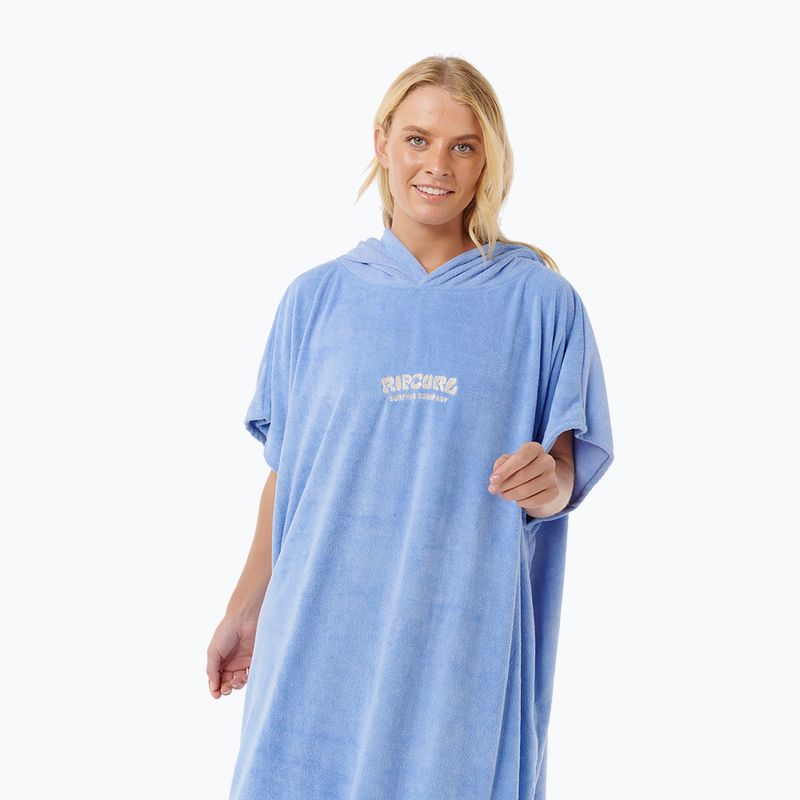 Ponczo damskie Rip Curl Classic Surf Hooded blue 5