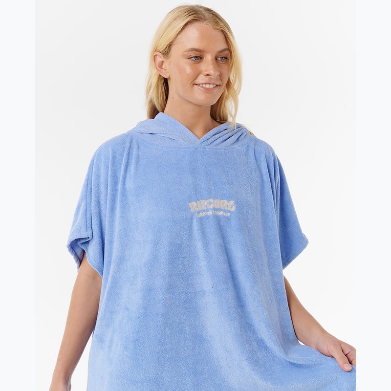 Ponczo damskie Rip Curl Classic Surf Hooded blue 6