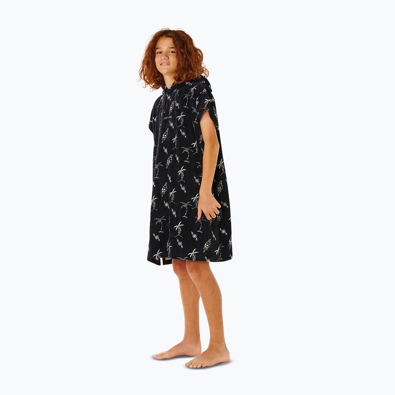 Ponczo dziecięce Rip Curl Mixed Hooded Towel black 3