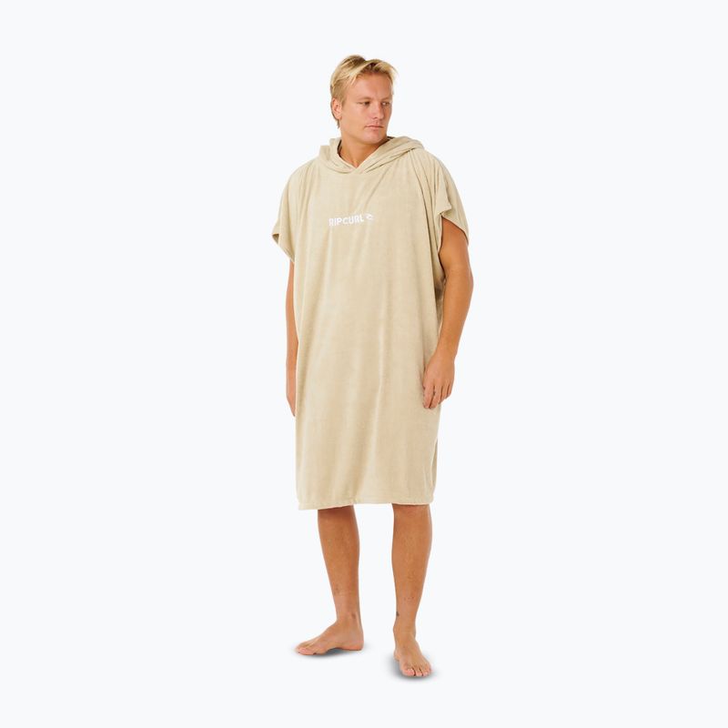 Ponczo męskie Rip Curl Brand Hooded khaki 4