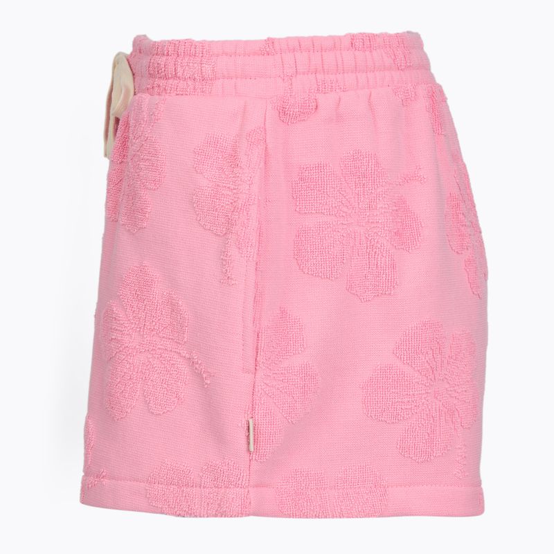 Spodenki damskie Rip Curl Paradise Terry Beach Short pink 3