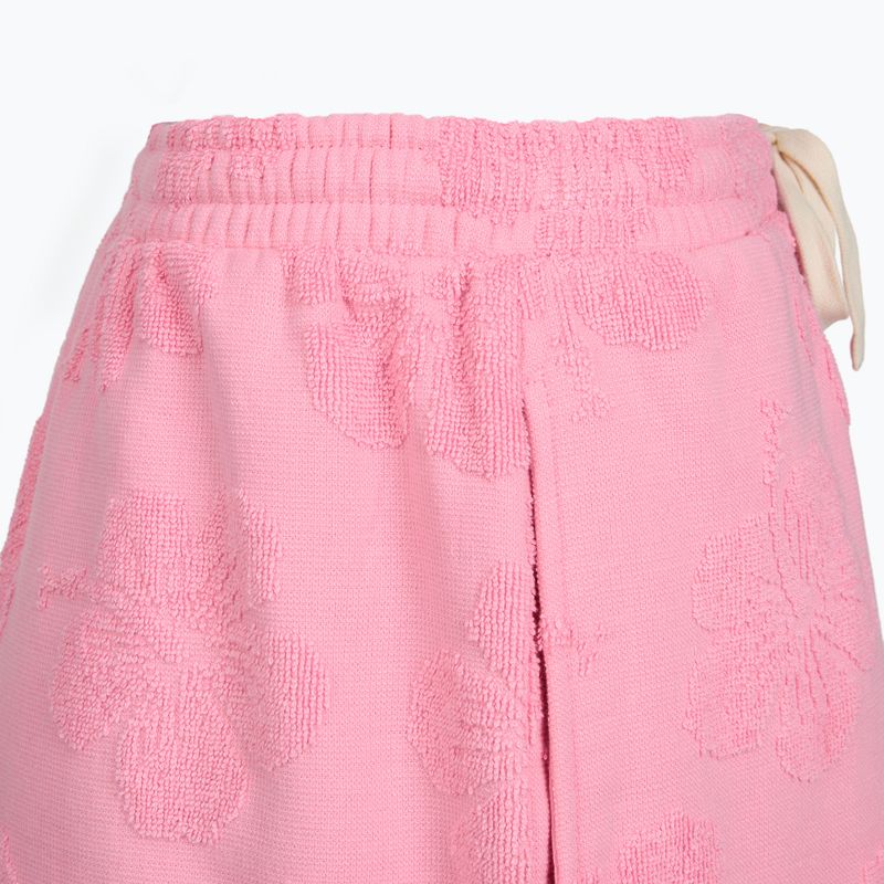 Spodenki damskie Rip Curl Paradise Terry Beach Short pink 4