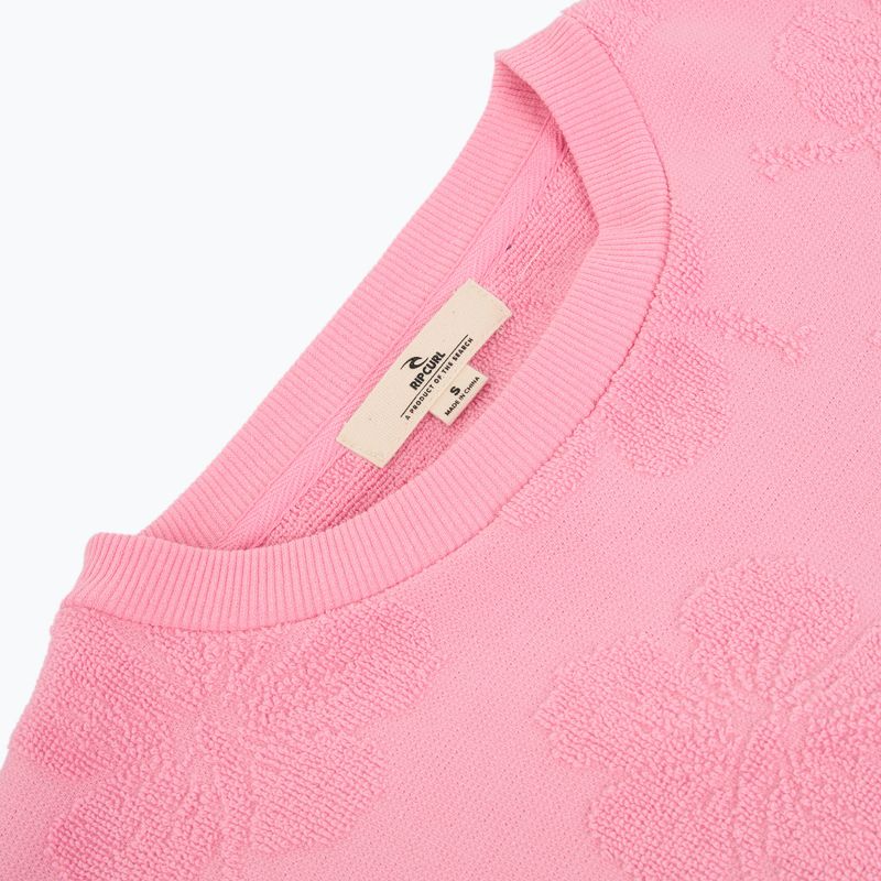 Bluza damska Rip Curl Paradise Terry Crew pink 3