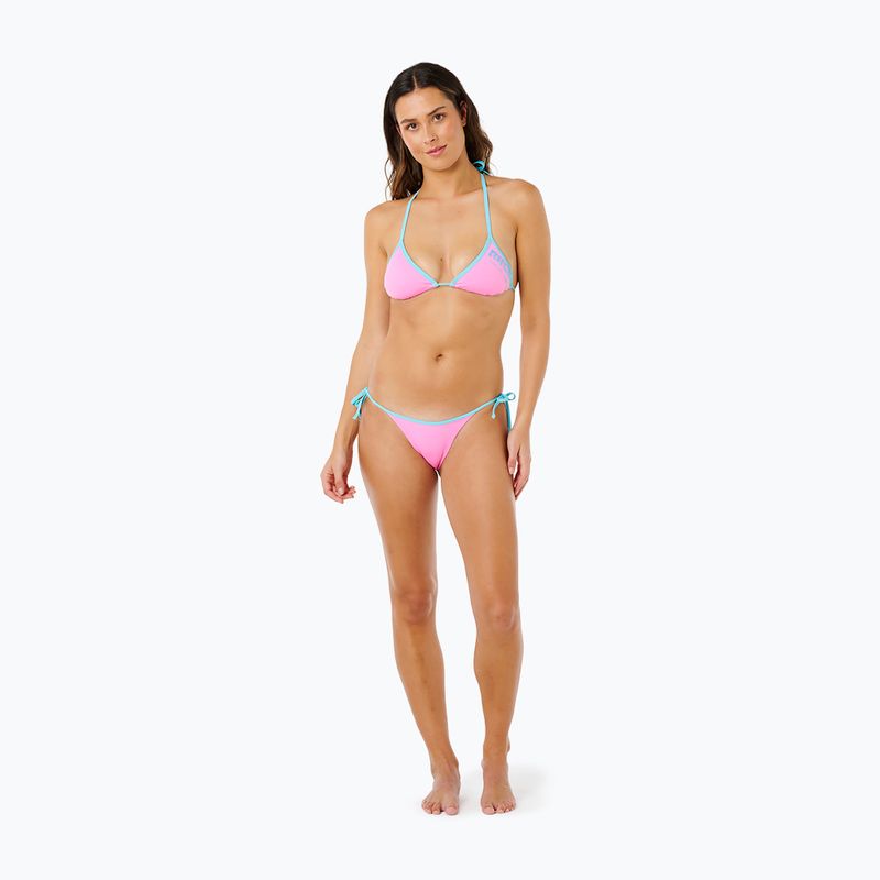 Góra od stroju kąpielowego Rip Curl Surf Puff Sliding Tri light pink 2